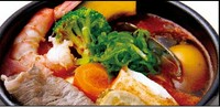 唐辛子によく合う海の幸を惜しみなく入れました。※エビは食べやすい、むきエビにしてあります。写真はイメージです。