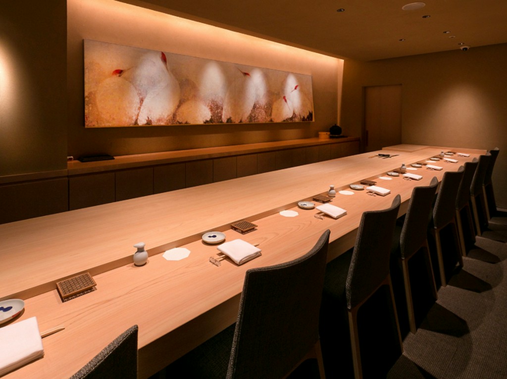 洗練された空間。