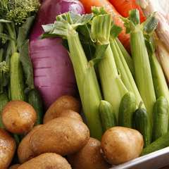 日本各地で育った、おいしい有機野菜を一度にいただける『バーニャカウダ』