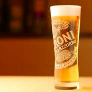 ビールはここでしか飲めない本場の逸品