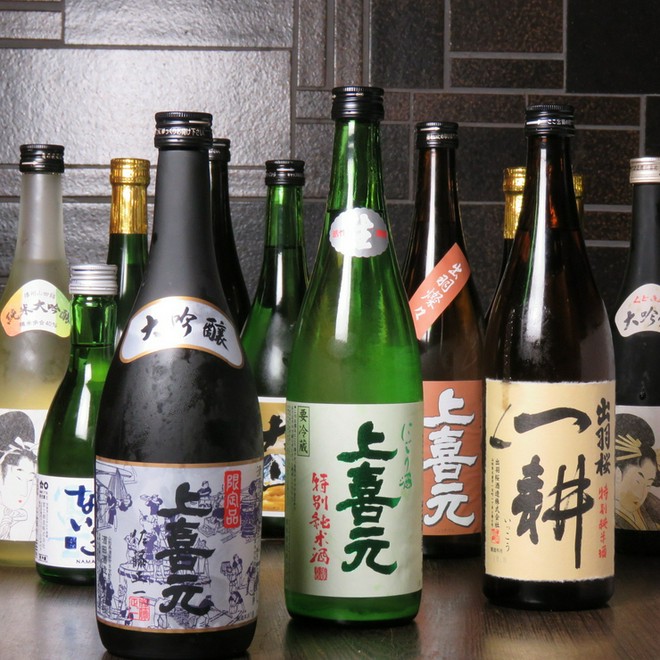 日本酒にこだわっている