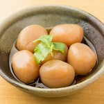 庄内地方で有名な「あごだし」であっさり味付けしました