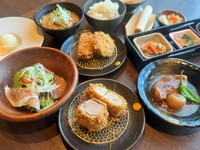 平田牧場自慢のとんかつをコ－ス料理にてご用意致しました。