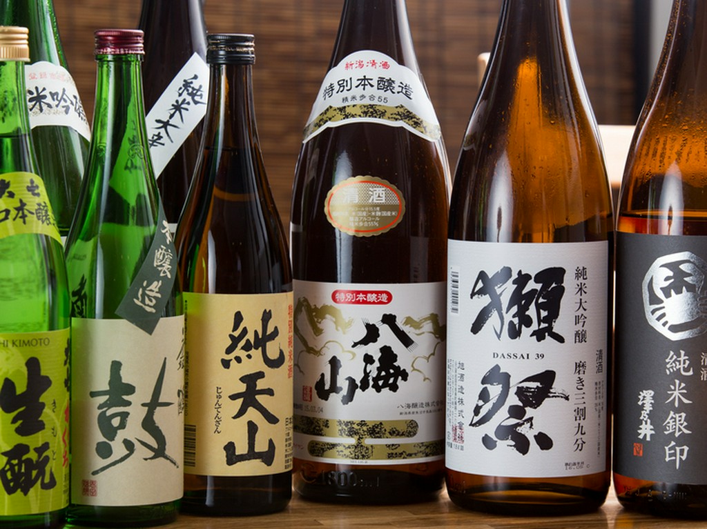 料理とともに味わいたい日本酒は、料理人自らがセレクト