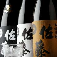 日本酒からワインまでお酒のお好みに対応できます