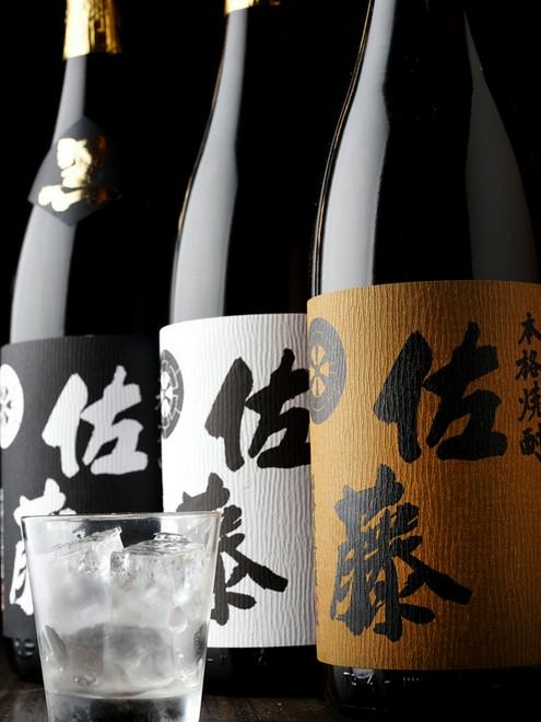 焼酎にこだわっている