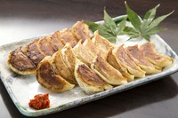 お店一番人気のメニュー。リーピーター多し『元祖　夢ギョーザ・トリプル（18個）』