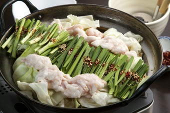 和牛の小腸のみを使うからこその味『和牛もつ鍋』