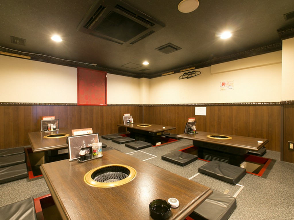 20席ある掘りごたつのお座敷　貸し切りも可能です