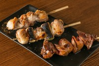 注文に迷ったらまずはこれ。人気3串が味わえる『おすすめ3本セット』