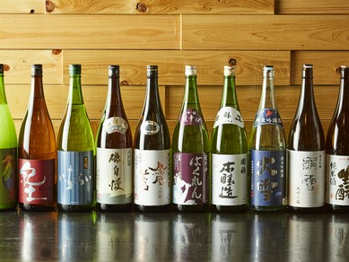 北海道の地酒を厳選！魚介に合う10種をご用意しました