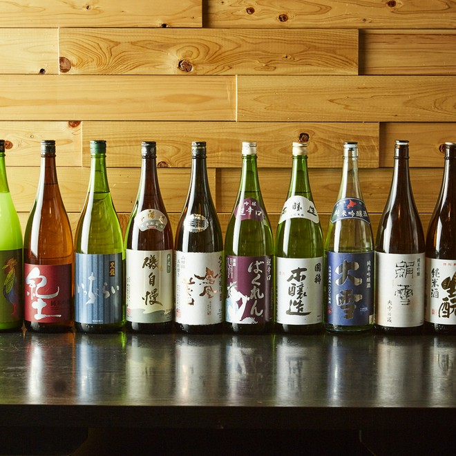 日本酒にこだわっている