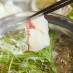 2.5時間飲み放題付き！季節の恵みを堪能できるコース！春は鯛しゃぶメインで！