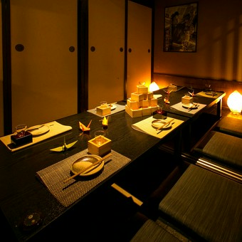 合コンに最適な和情緒漂う完全個室空間