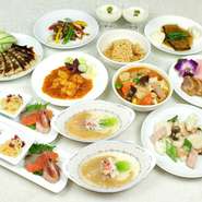 コース料理も充実しております。ご予算に合わせた内容もできます