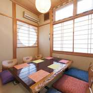 特別な人へのおもてなしに。落ち着いた空間で和やかなひとときを