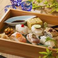 お蕎麦のセット（お椀付き）1800円