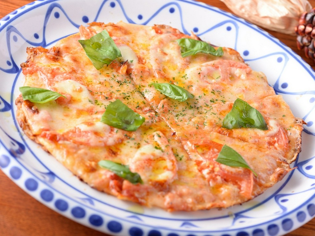 バジルの香りとコクのあるチーズが食欲をそそる『マルゲリータ』