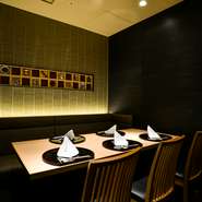 全席個室となっているので、周りを気にすることなく自分たちだけの時間を満喫できます。くつろいで過ごせる癒し空間で、デートや特別な人との会食などはいかがでしょうか。