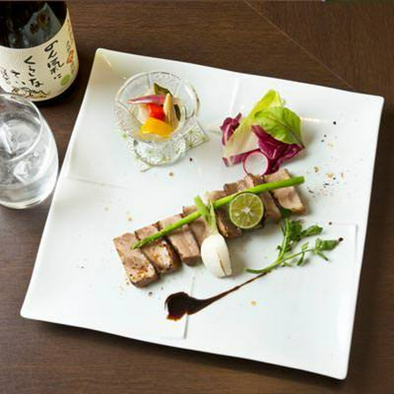 ポークステーキ粕漬け仕立て