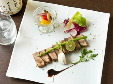 ポークステーキ粕漬け仕立て