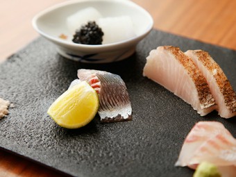 状態の良い魚を熟成させて旨みを引き出す『お造り』