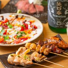 炭火焼と旬菜。多彩なメニューで多くのシーンに活躍