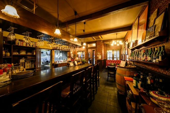 カウンター席がある