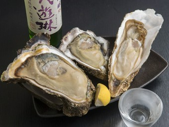 産地による味の違いを実感できる『生牡蠣』