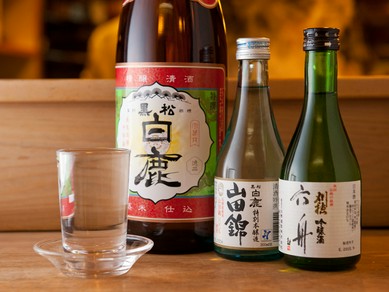 錫のやかんで温め、職人が毎度温度確認をする熱燗