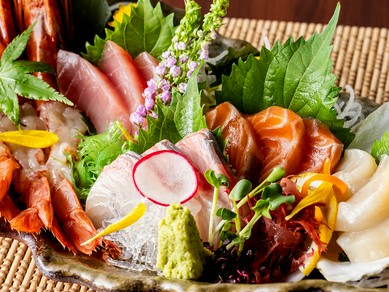 漁港直送鮮魚のお刺身　5点盛り