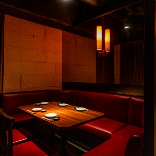 Luxuryな個室席でプライベートタイム