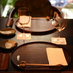 これから始まるお料理に心弾みます