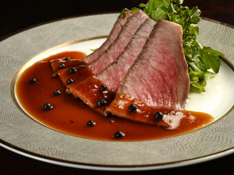 細かなサシと肉本来の味を楽しめる希少部位「イチボ肉」