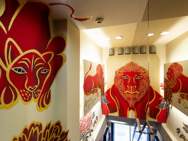 食器・内装にこだわっている