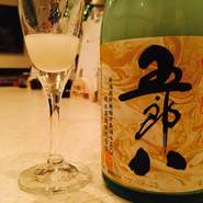 店主が一番好きな新潟の菊水酒造からの濁り酒　抜群にうまいの一言です