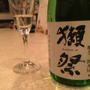 何かの手違いで獺祭3割9分が。説明しなくてもうまいです