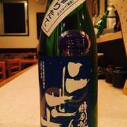 ＊こちらは店主が一番好きなニセコのお酒のしぼりたて。更に生酒なのでフレッシュな味わいの中に日本酒の旨みがしっかりする一本です。