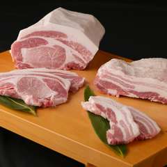 もちもちの触感と甘さが魅力「能登豚」