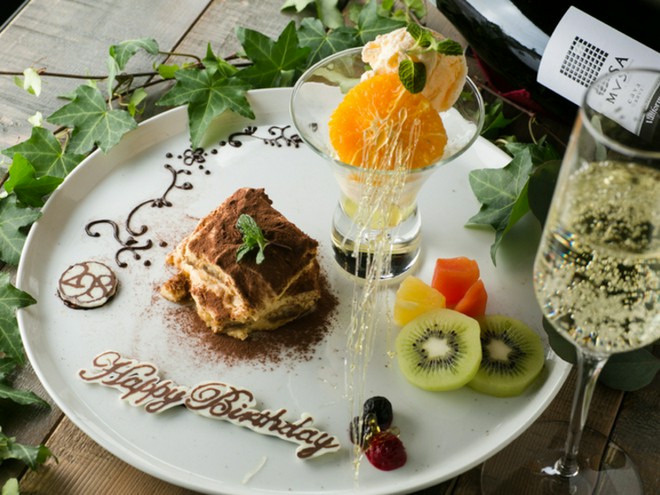 記念日・お誕生日特典がある