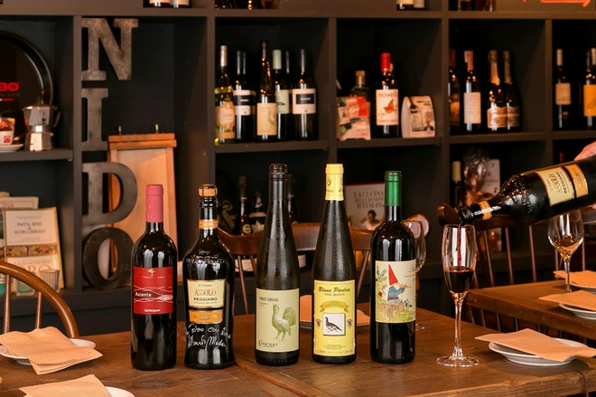 ワインにこだわっている