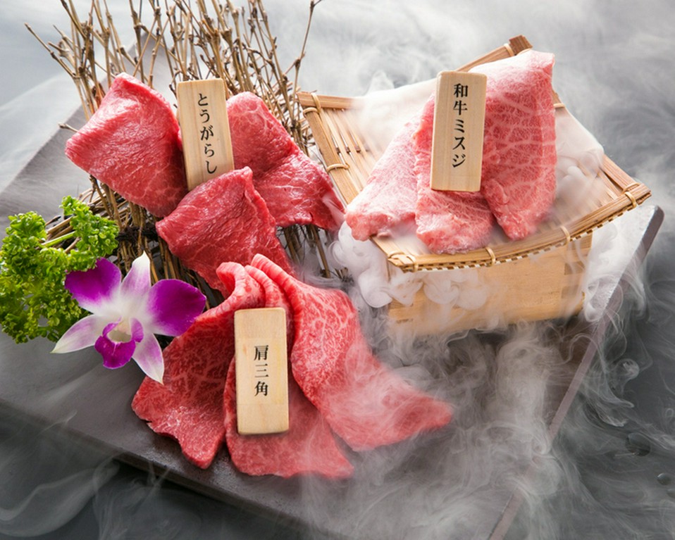 特製和牛３種盛合せ