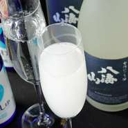 【日本酒スパークリングもご用意しております】