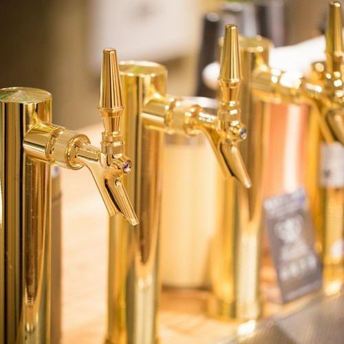 お寿司とも相性抜群。よく冷えたビール