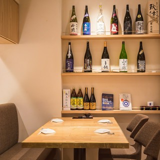 テーブル席は全16席。