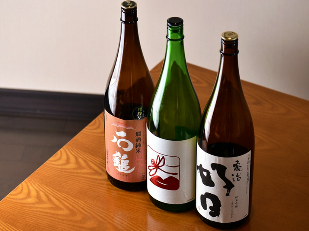 つくり手のこだわりが感じられる日本酒が楽しめる