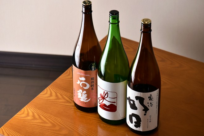日本酒にこだわっている
