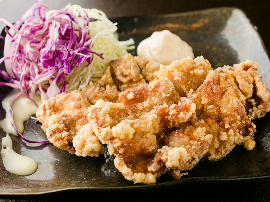 新庄の柔らかな肉質の若鶏を使った『新庄産　若鶏の山賊揚げ』