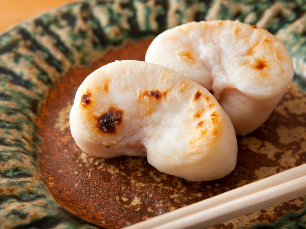 香ばしく、濃厚クリーミーな『フグの焼き白子』