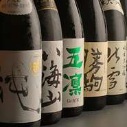 川崎随一を誇る品揃え！日本酒のことは利酒師にお任せ下さい。